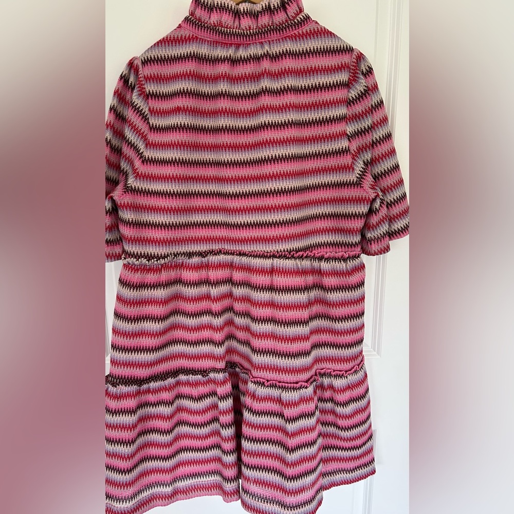 Tuckernuck Zigzag Knit Stripe Crawford Dress - Picture 6 of 16